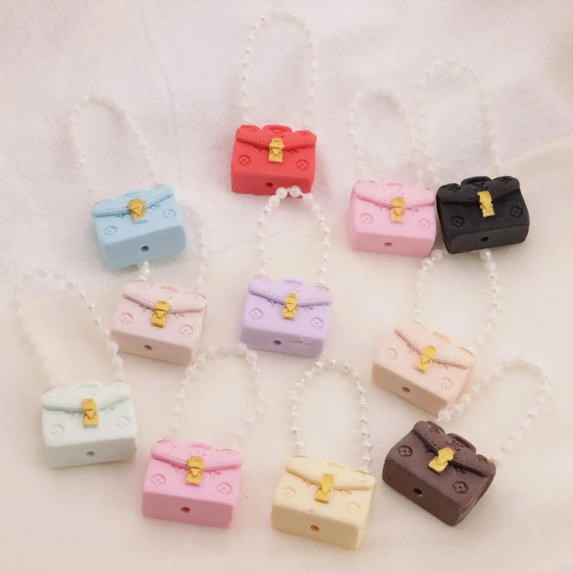 FS6283-Brand Design Bag Resin Beads -Zoe DIY Wholesale