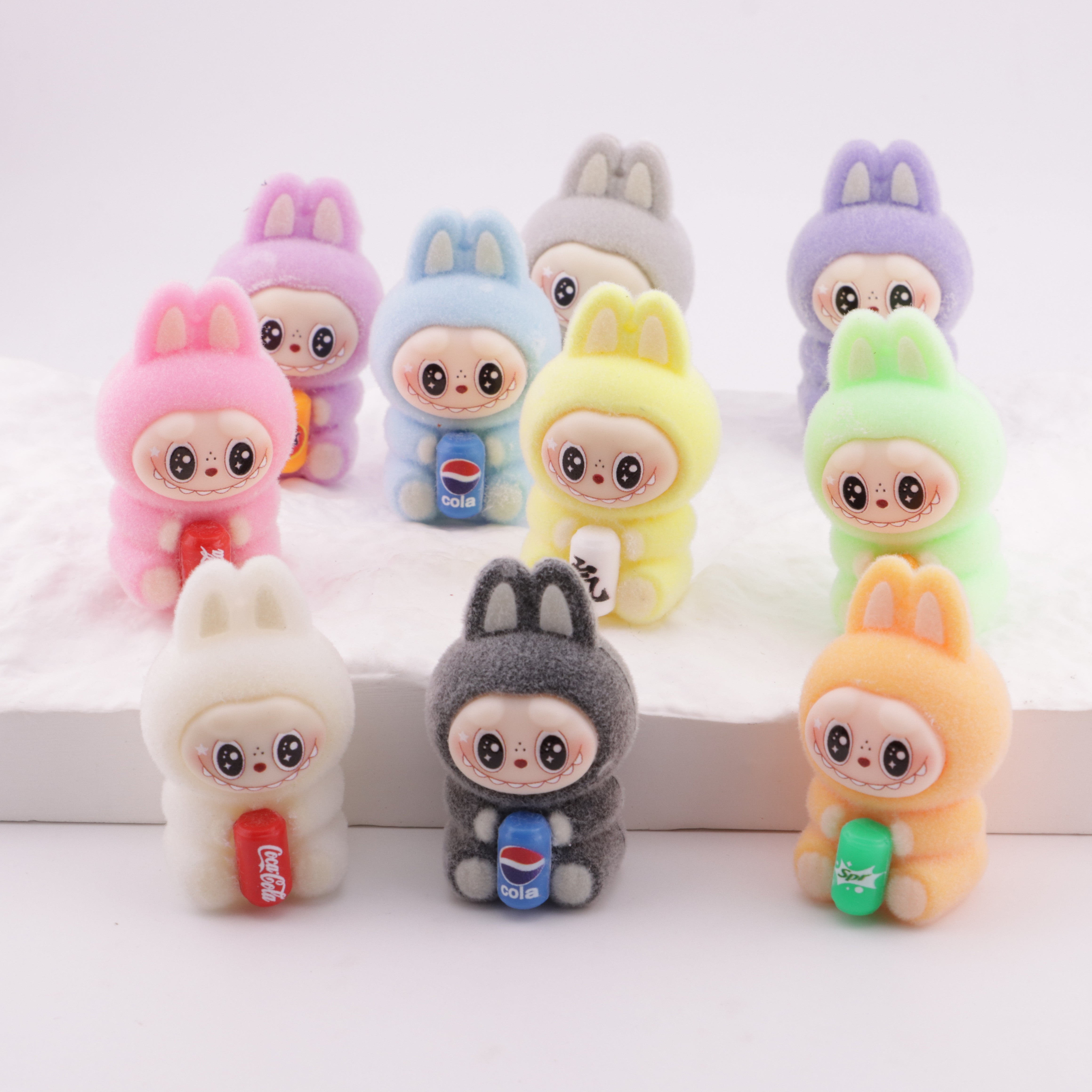 FS6301- Labubu Mixed Coke Series Charms Zoe's DIY Shop