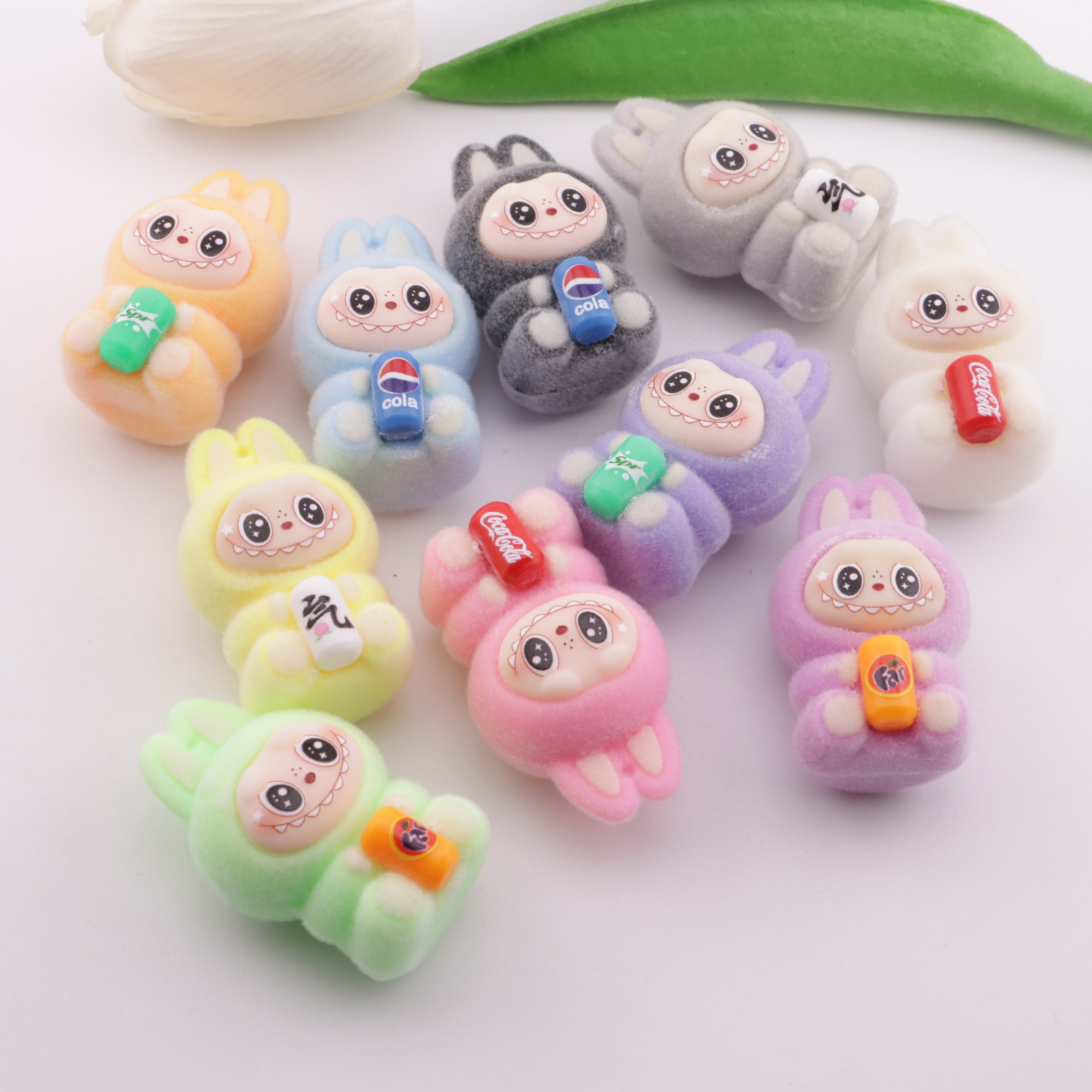 FS6301- Labubu Mixed Coke Series Charms Zoe's DIY Shop