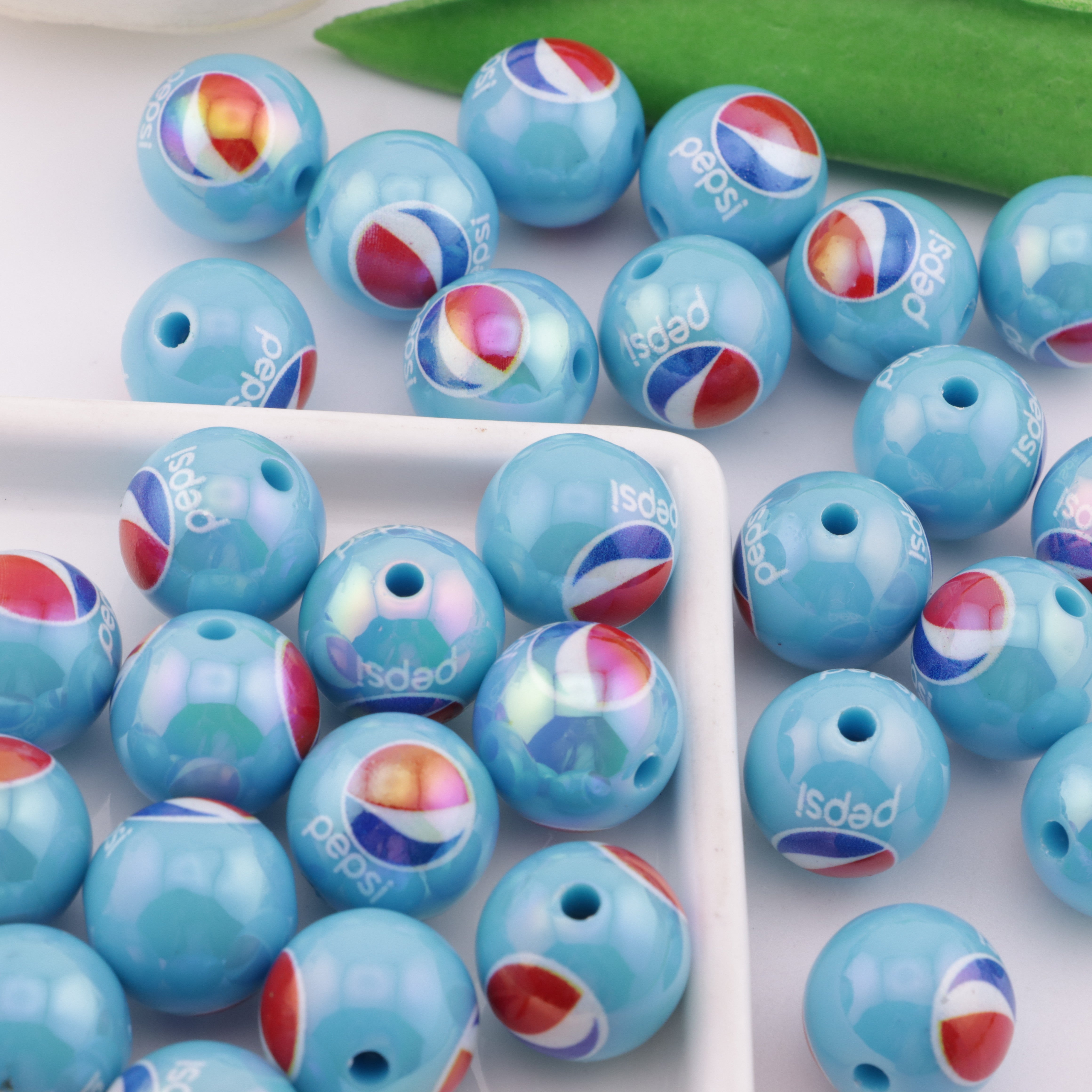 FS6307- 16mm Pepsi Beads Zoe's DIY Shop