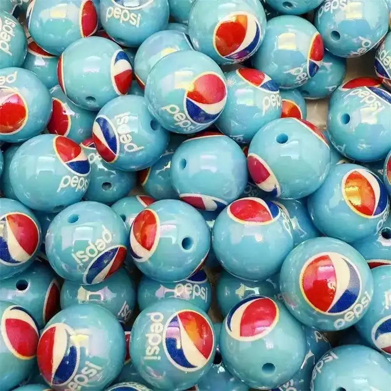 FS6307-16MM Pepsi Beads -Zoe DIY Wholesale