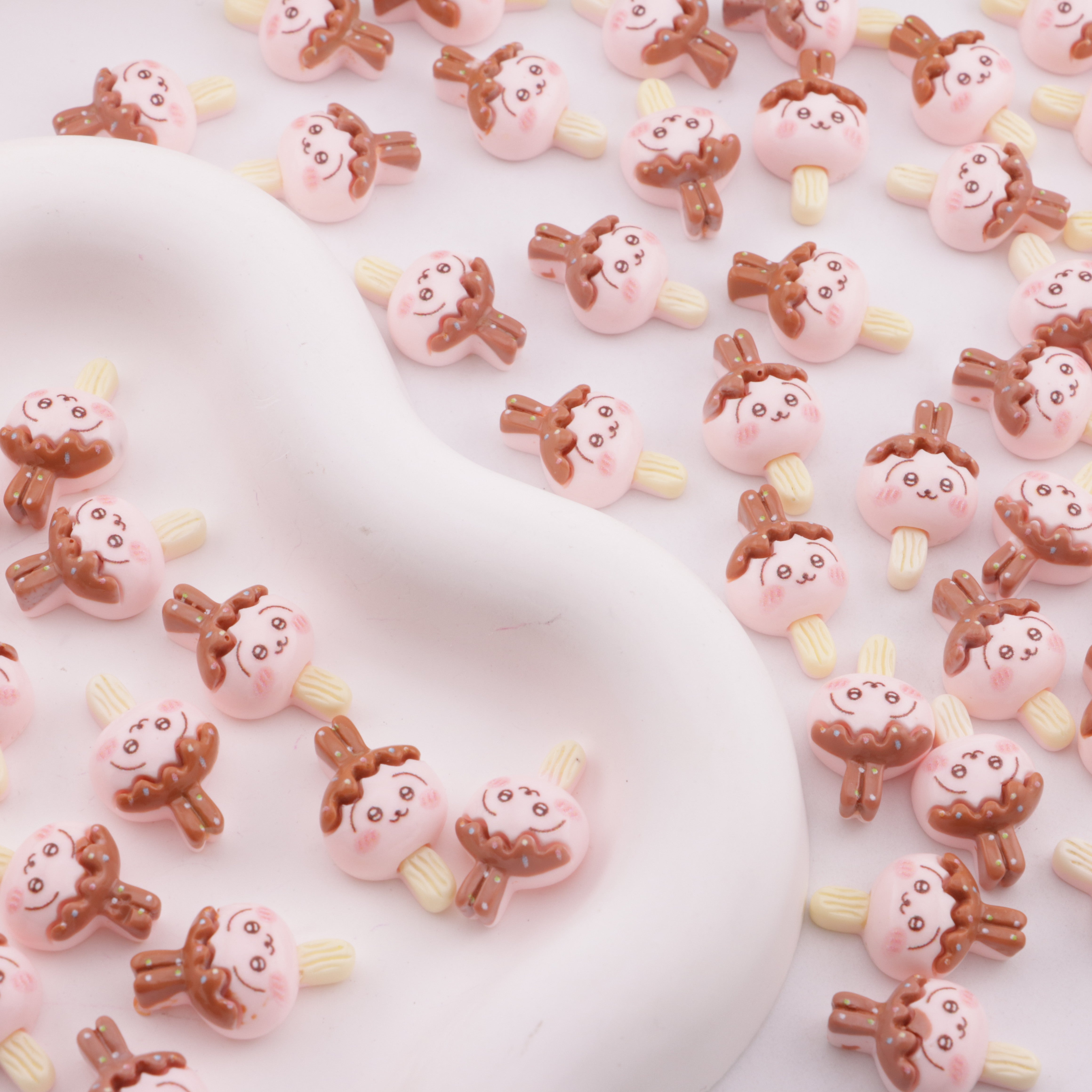 FS6312- 12×20mm Usagi Ice Cream Charms Zoe's DIY Shop