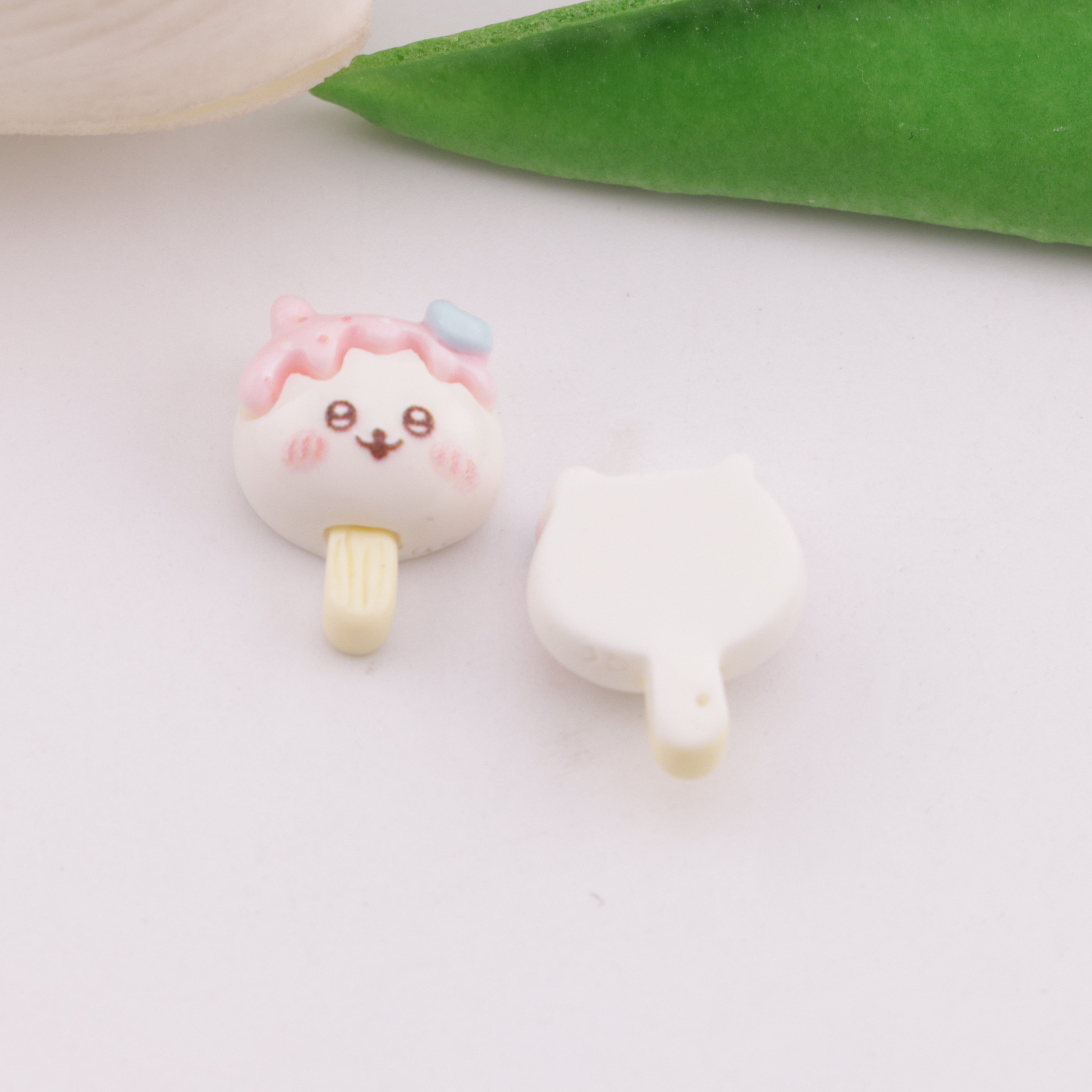 FS6313- 13×17mm Chiikawa Ice Cream Charms Ji Yika Wa Ice Cream Patches Zoe's DIY Shop