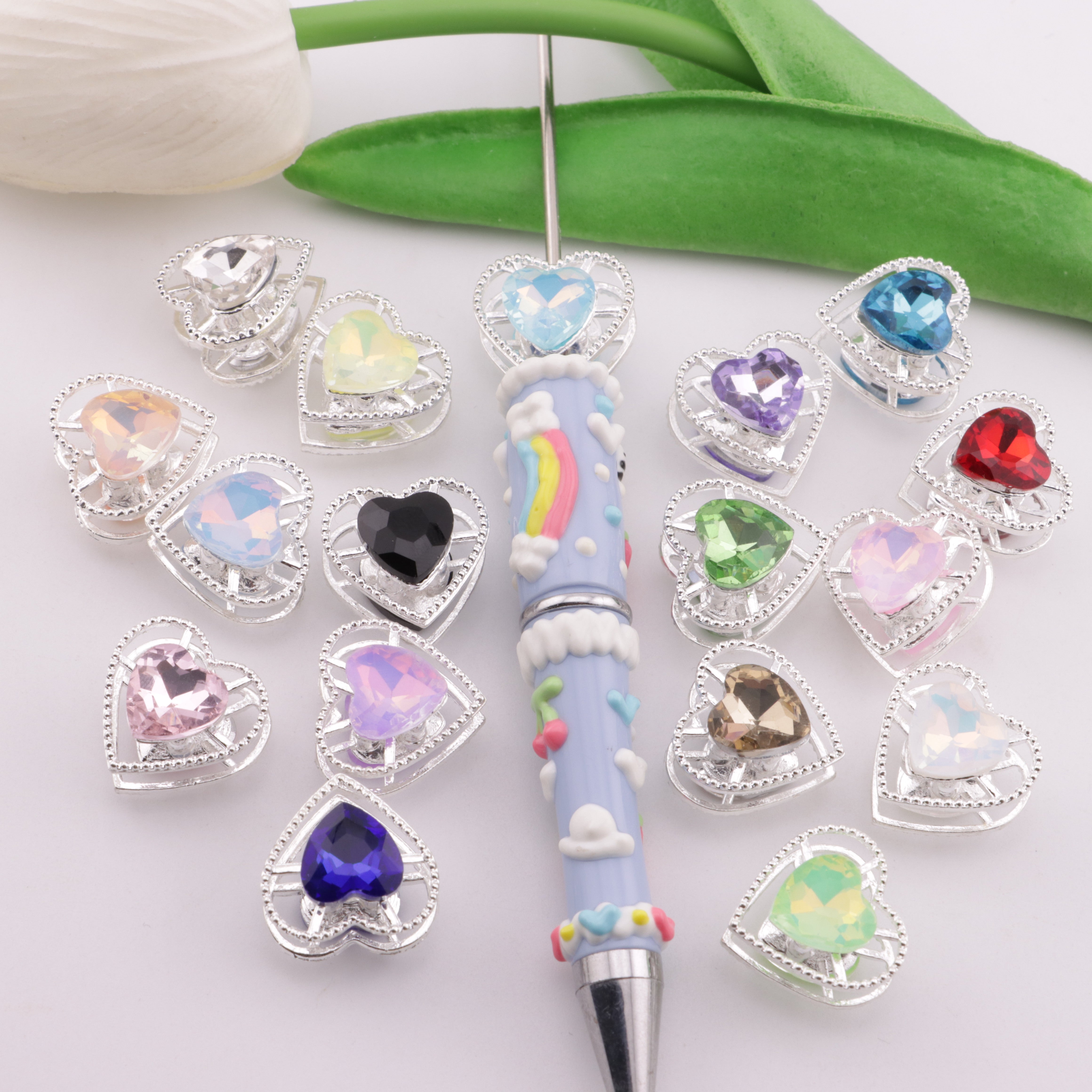 FS6325- Love - Shitong Alloy Beads Zoe's DIY Shop