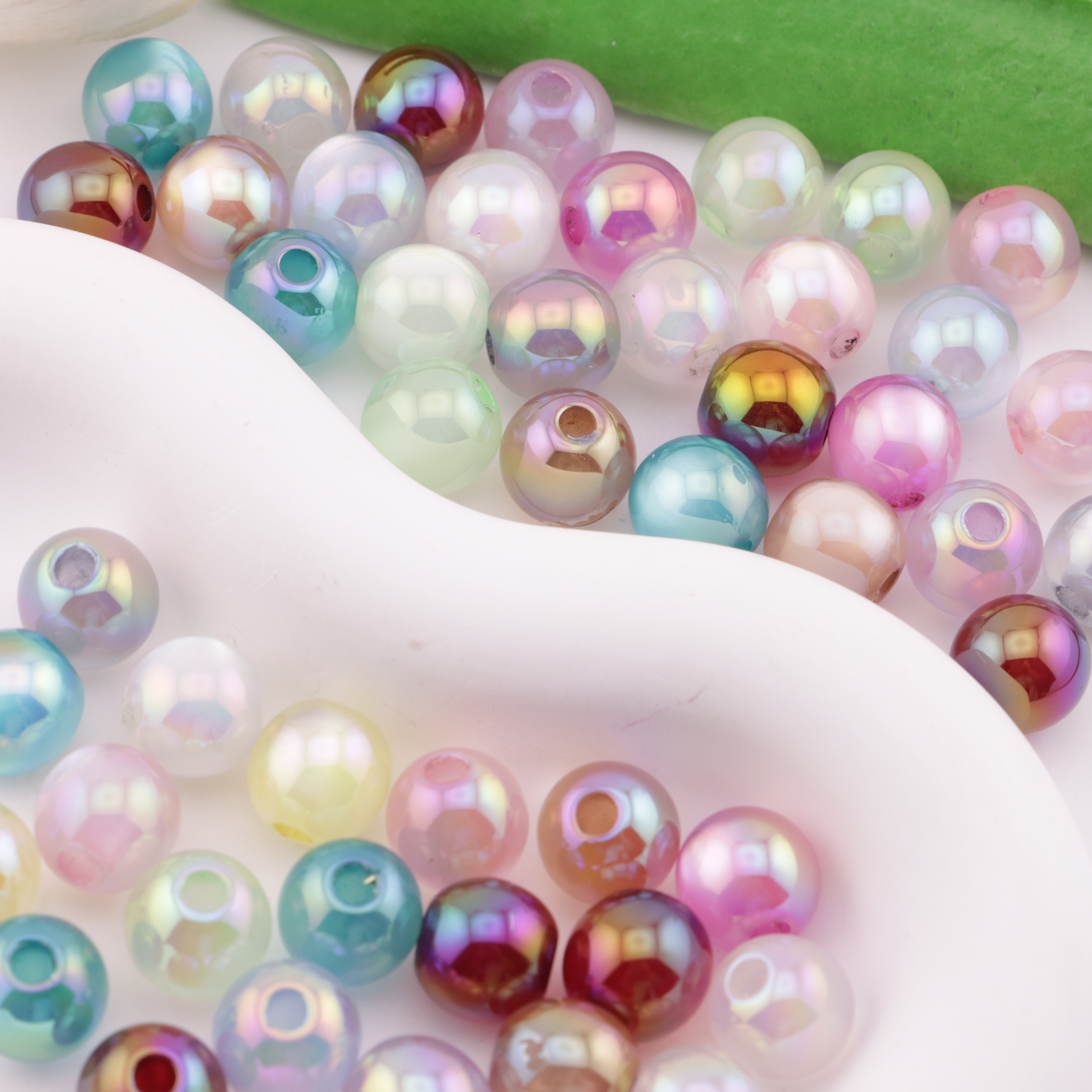 FS6350- 10mm Uv Cat Eyes Beads Fit For Pen Zoe's DIY Shop