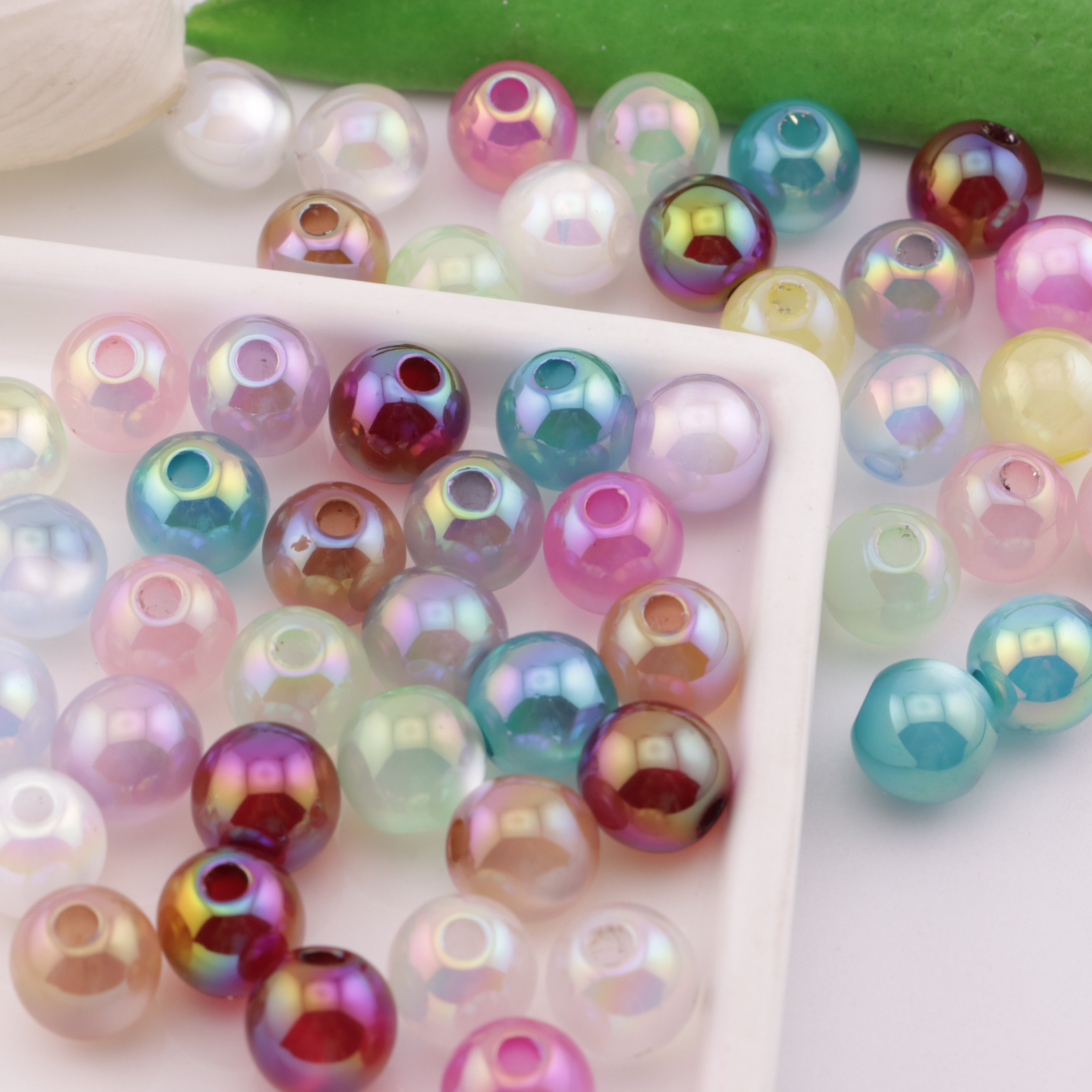 FS6350- 10mm Uv Cat Eyes Beads Fit For Pen Zoe's DIY Shop