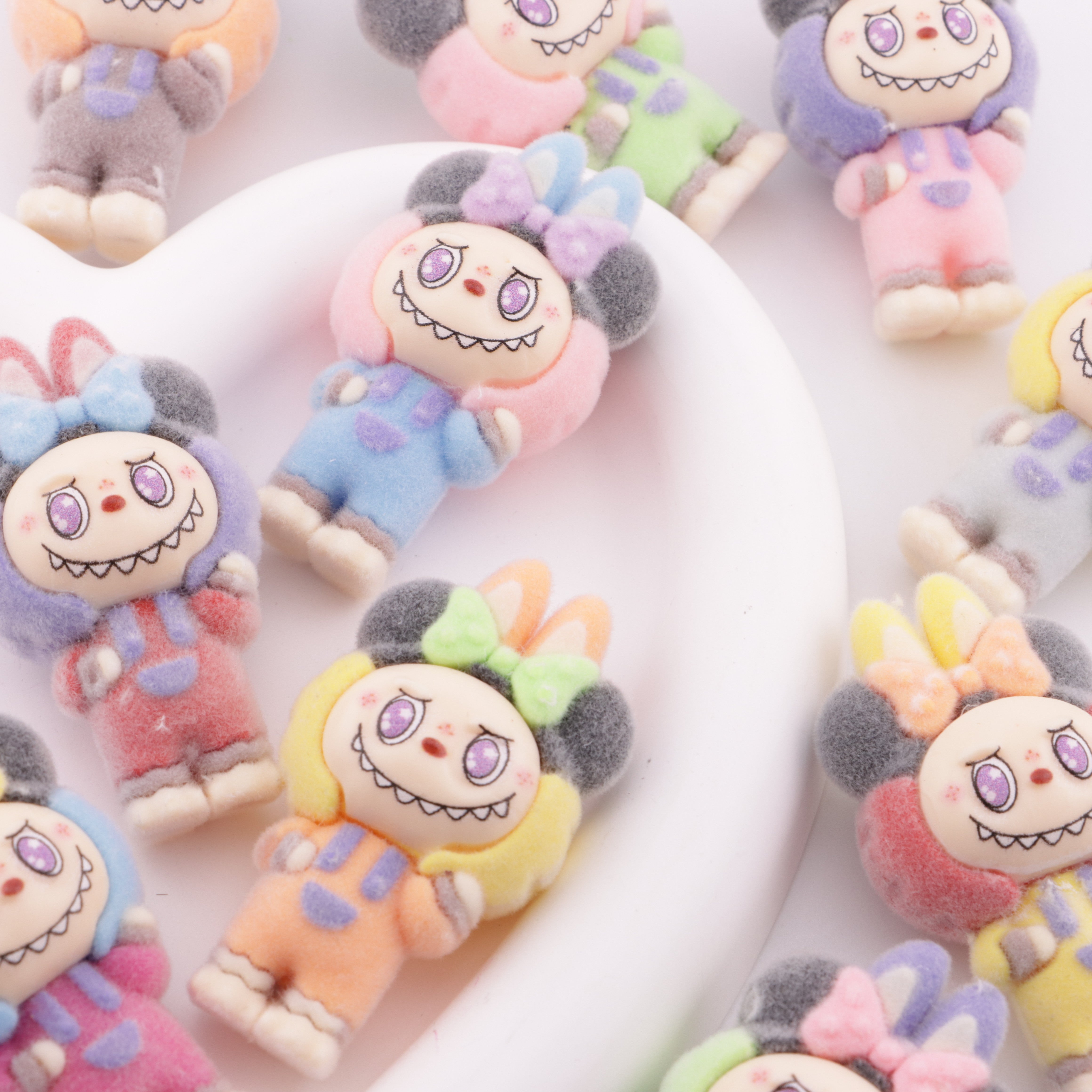FS6373- 54×29mm Minnie Bows Labubu Beads Zoe's DIY Shop