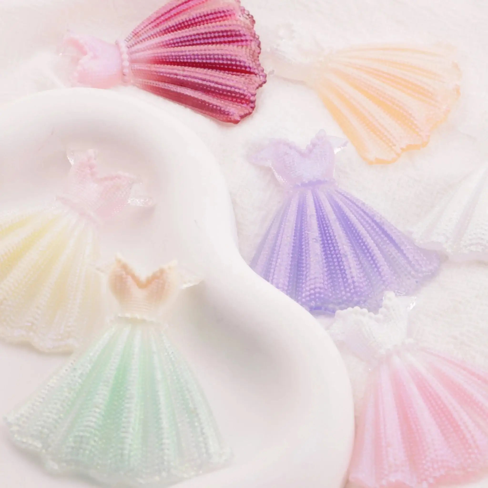FS6382-50×47mm Luminous Wedding Dress Charms -Zoe DIY Wholesale