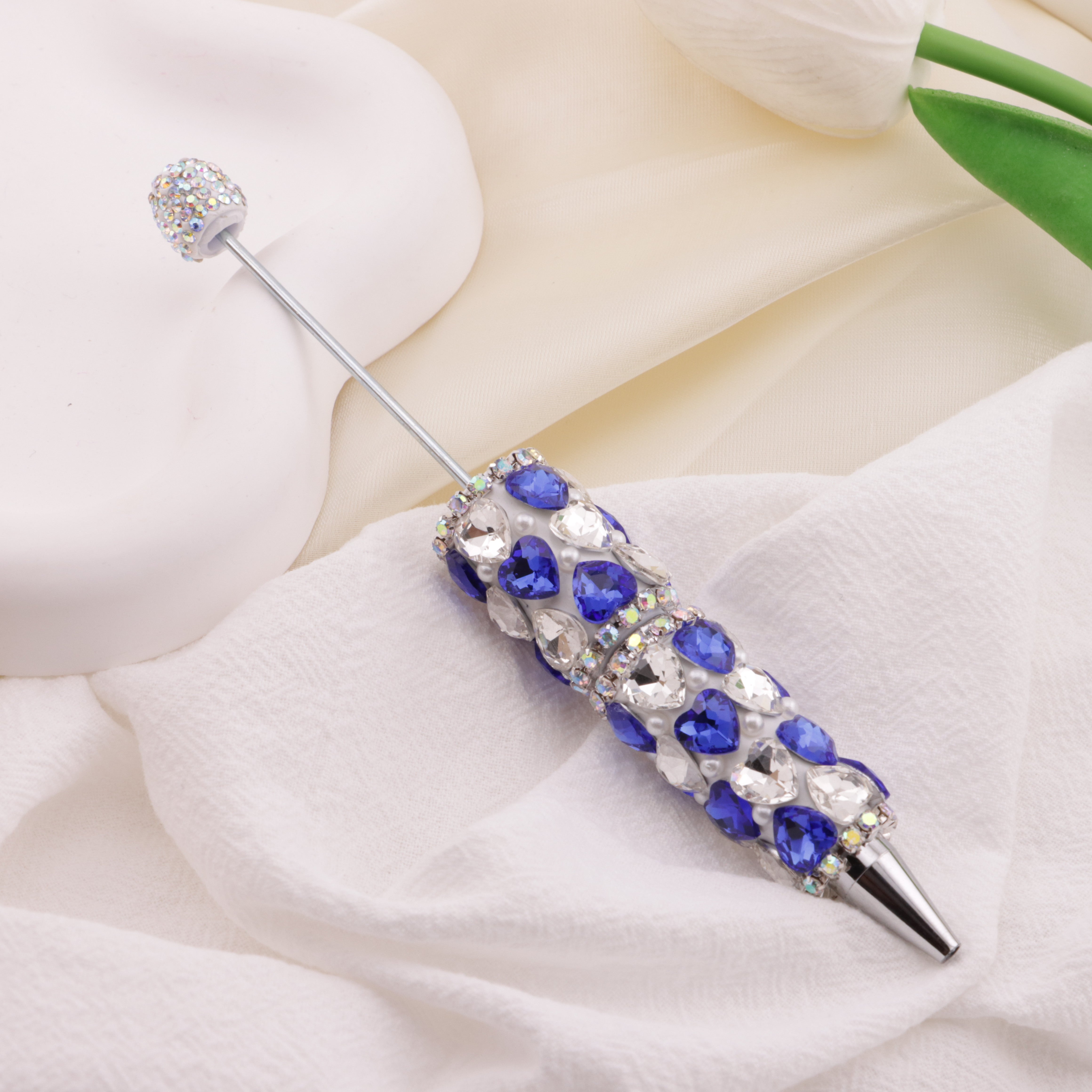 FS6395- Full Of Love Diamonds Beadable Pen Zoe's DIY Shop