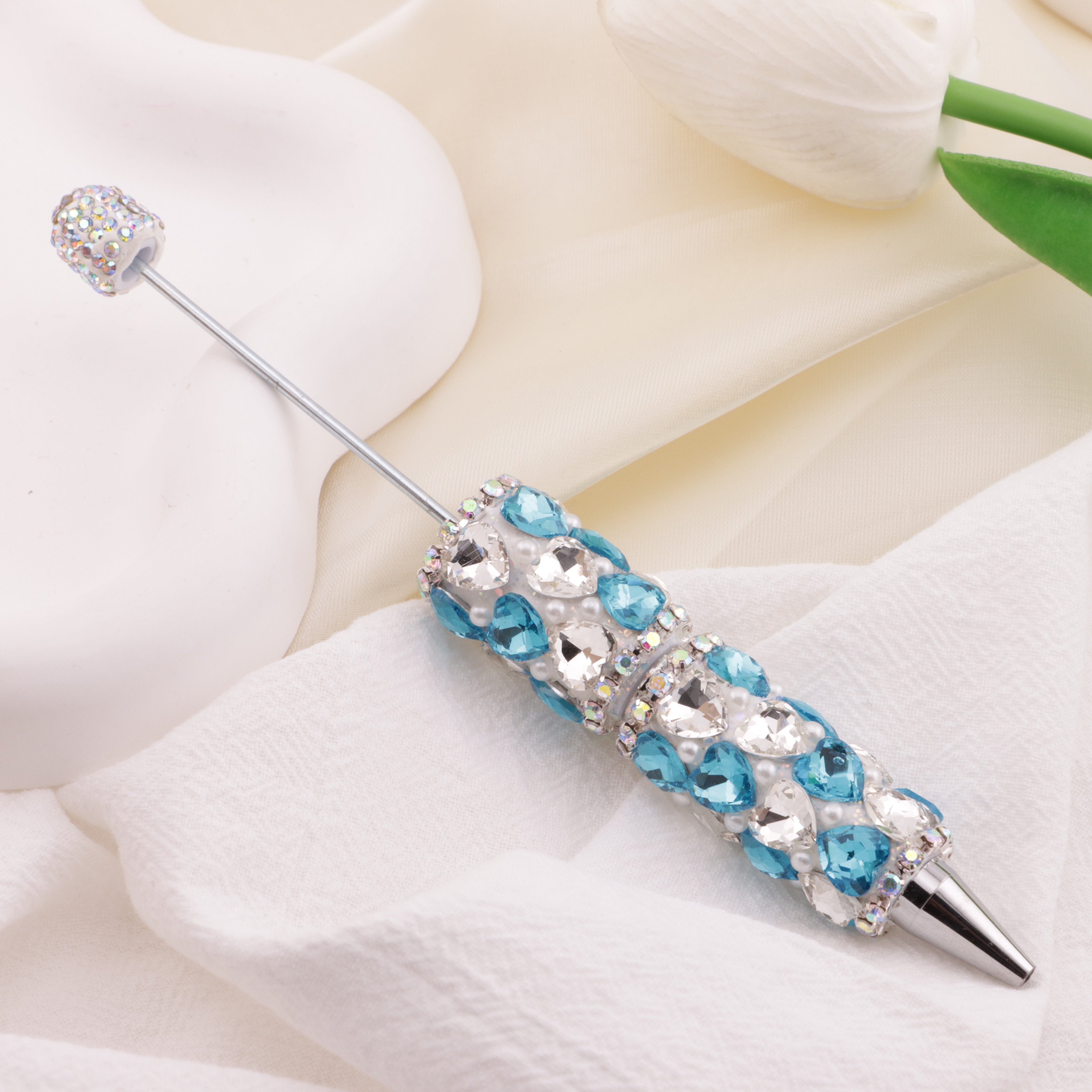 FS6395- Full Of Love Diamonds Beadable Pen Zoe's DIY Shop