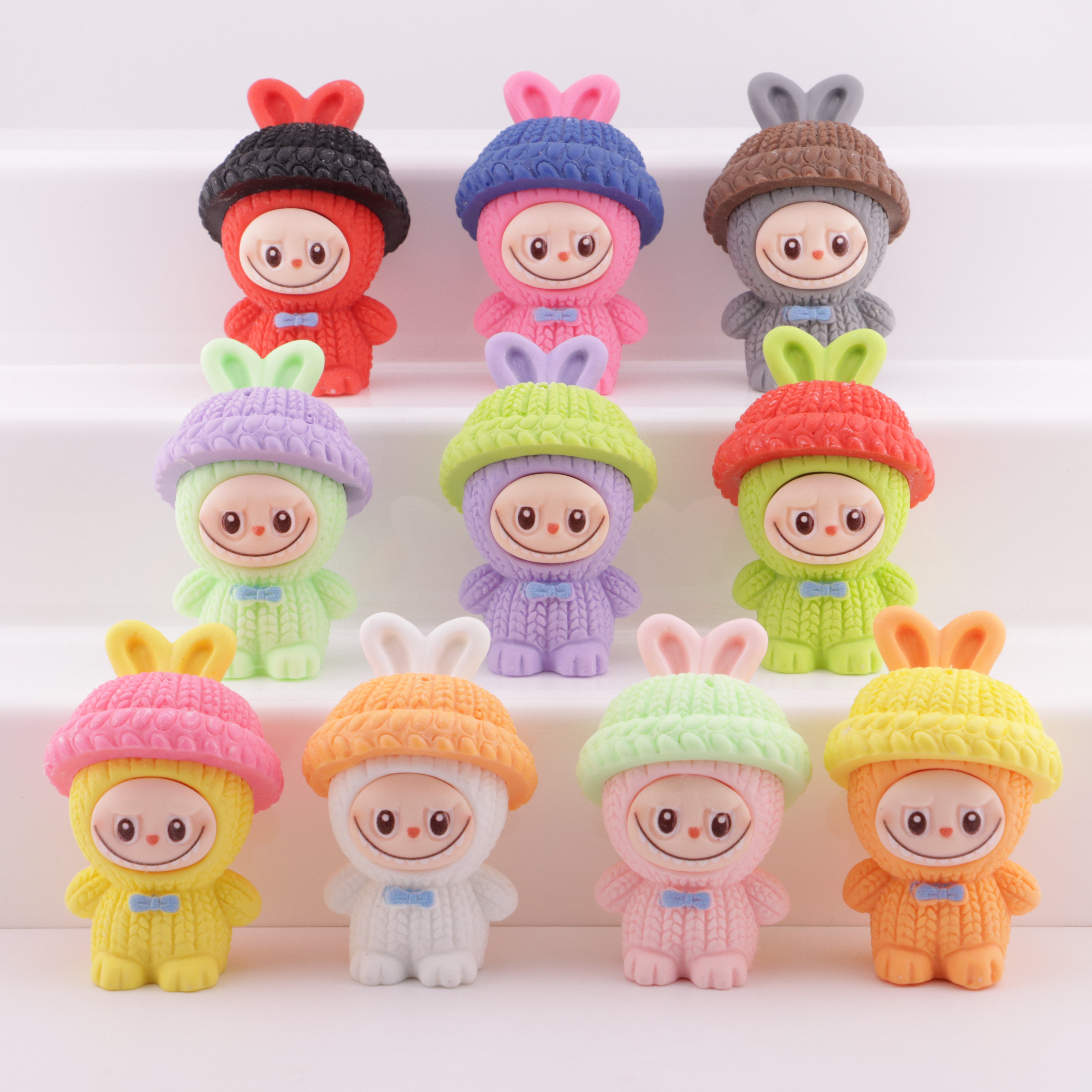 FS6403- 56mm Woolen Hat, Labubu, Resin Beads Zoe's DIY Shop