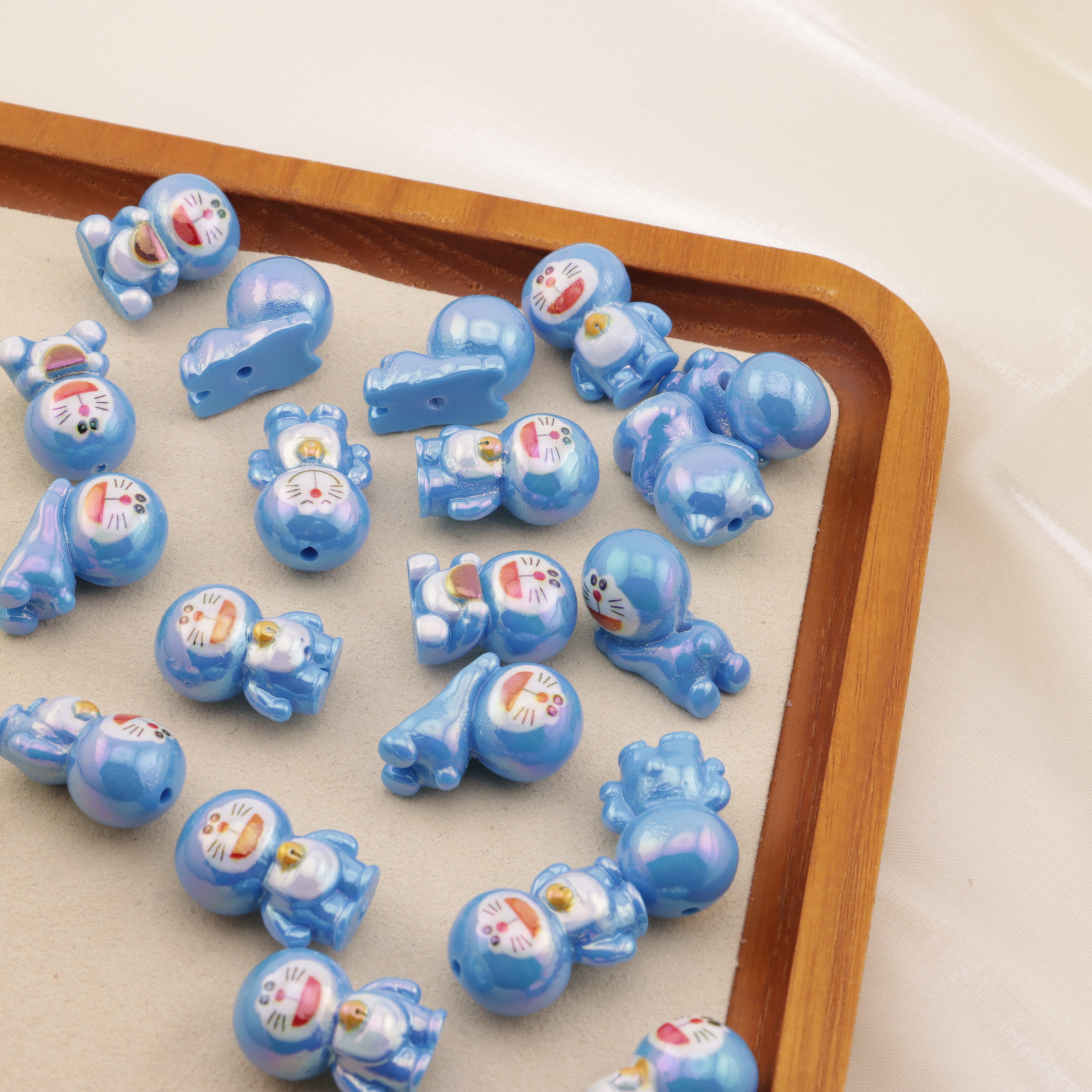 FS6449- ABOUT 16×21MM UV Doraemon BEADS UV Doraemon BEADS FIT FOR PEN Zoe's DIY Shop