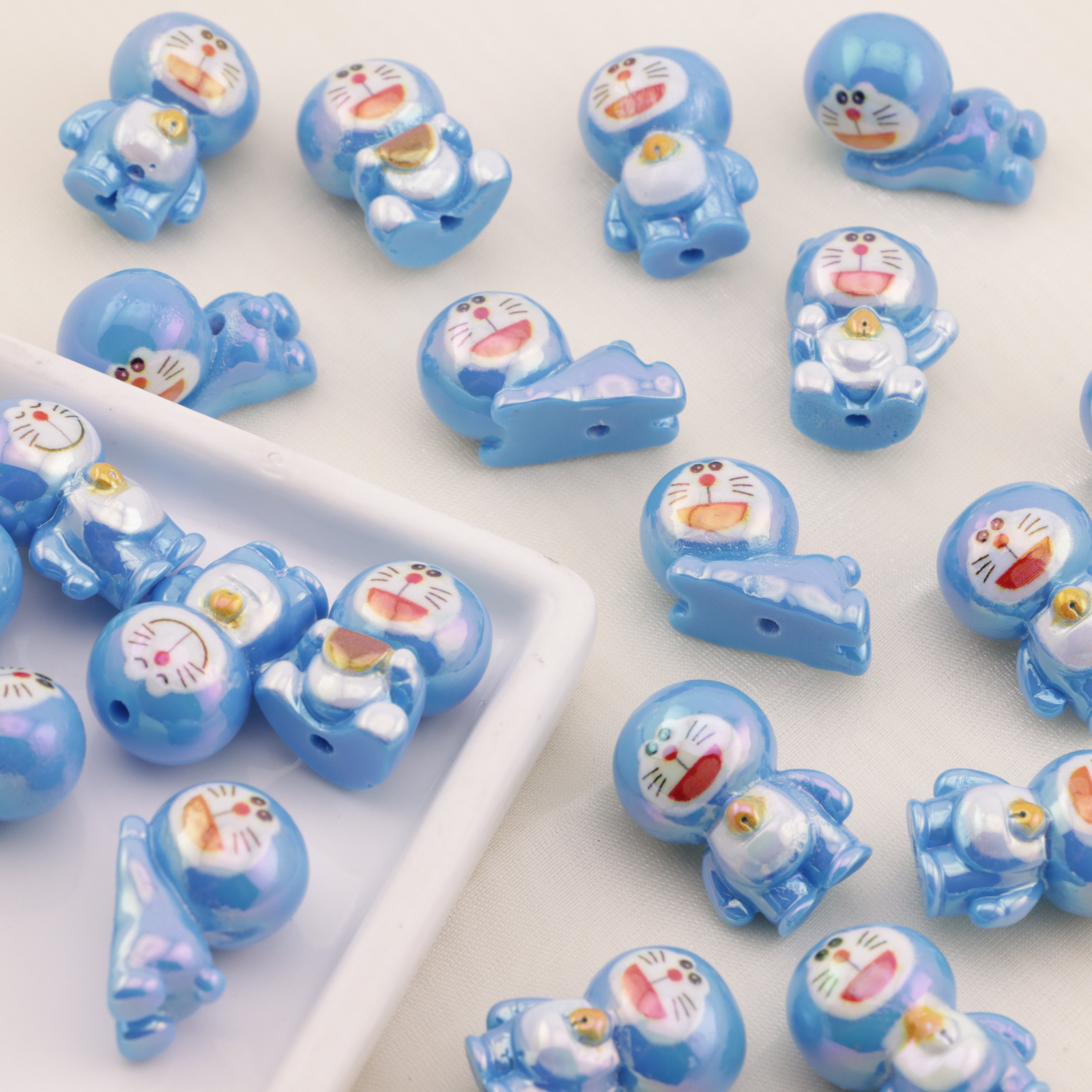 FS6449- ABOUT 16×21MM UV Doraemon BEADS UV Doraemon BEADS FIT FOR PEN Zoe's DIY Shop