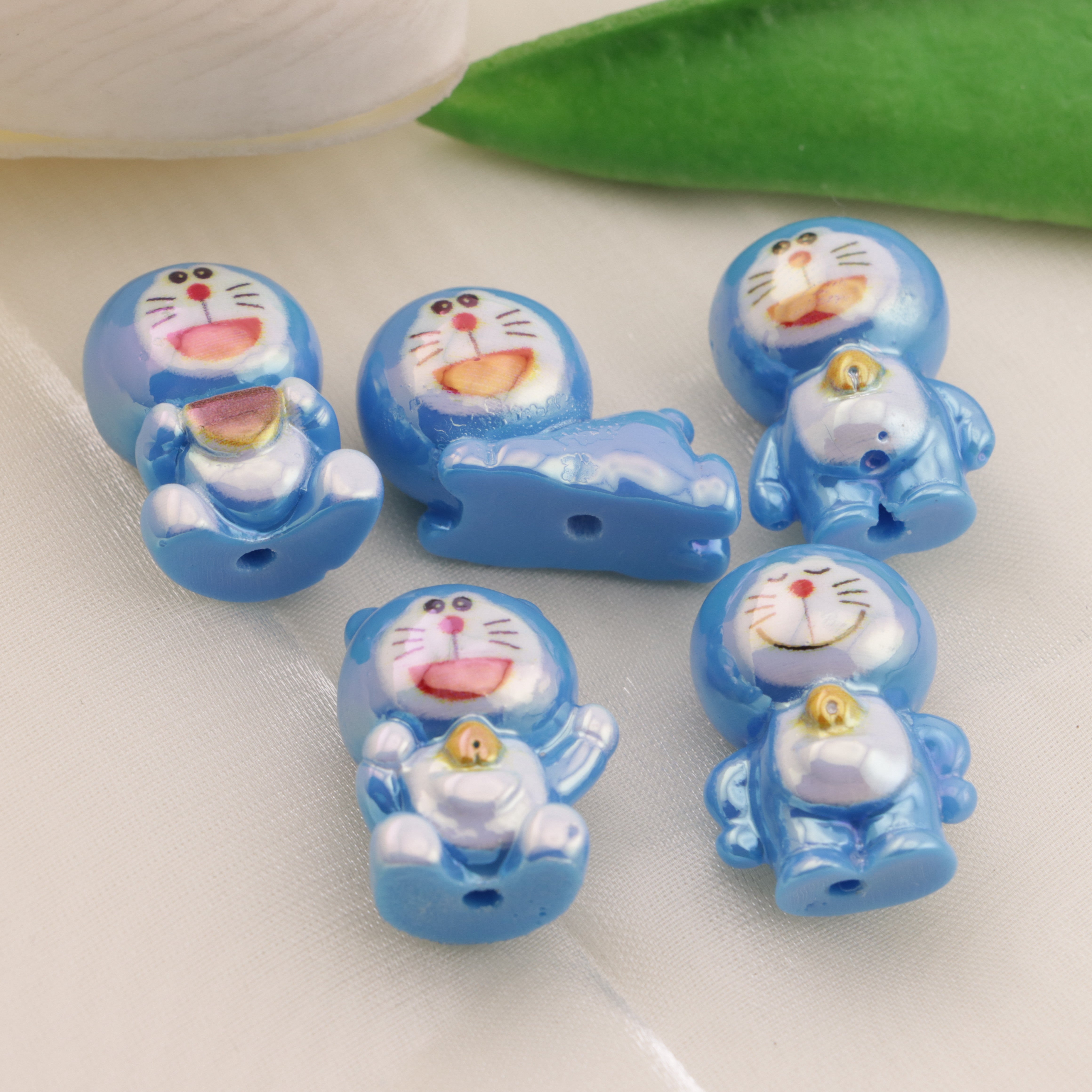 FS6449- ABOUT 16×21MM UV Doraemon BEADS UV Doraemon BEADS FIT FOR PEN Zoe's DIY Shop