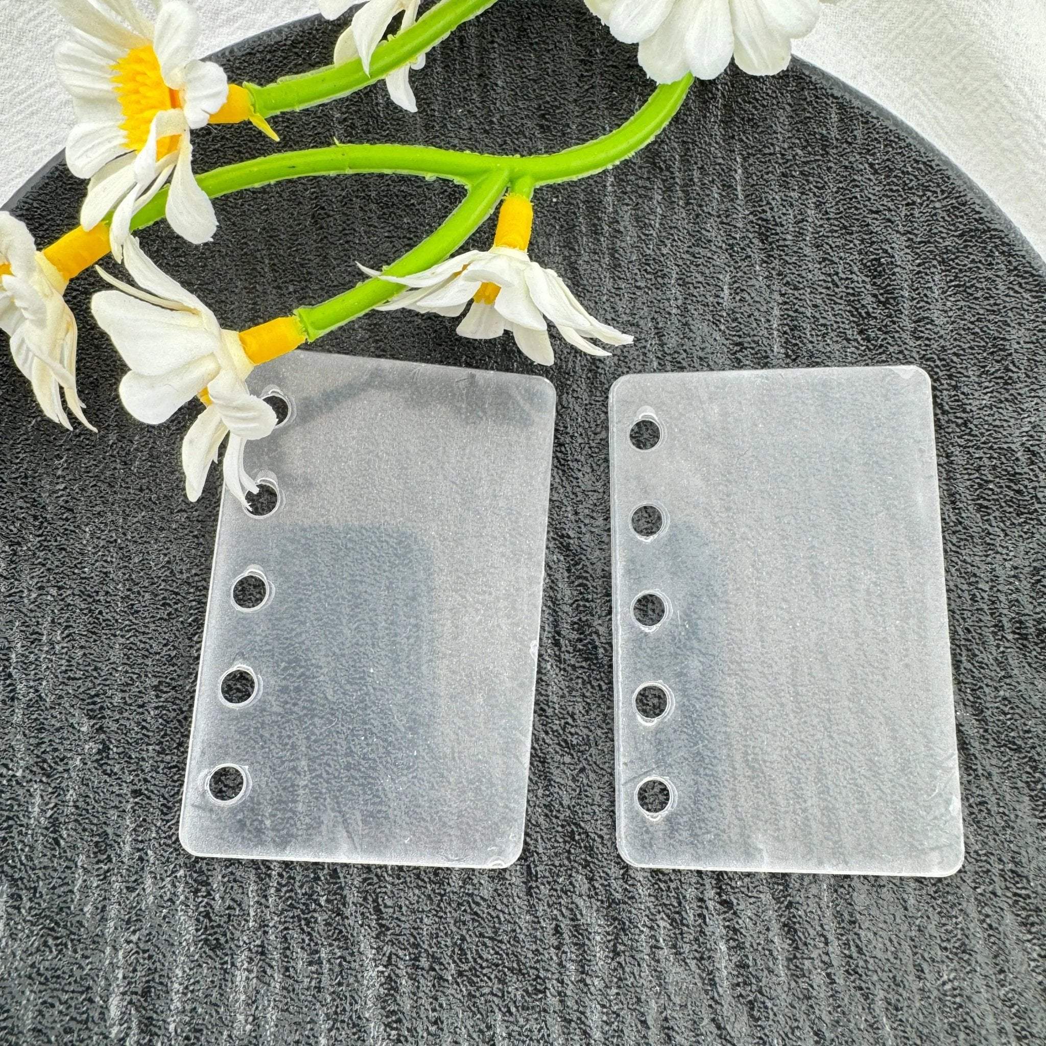 FS6452-40×60mm Clear Note Book Acrylic Charms -Zoe DIY Wholesale