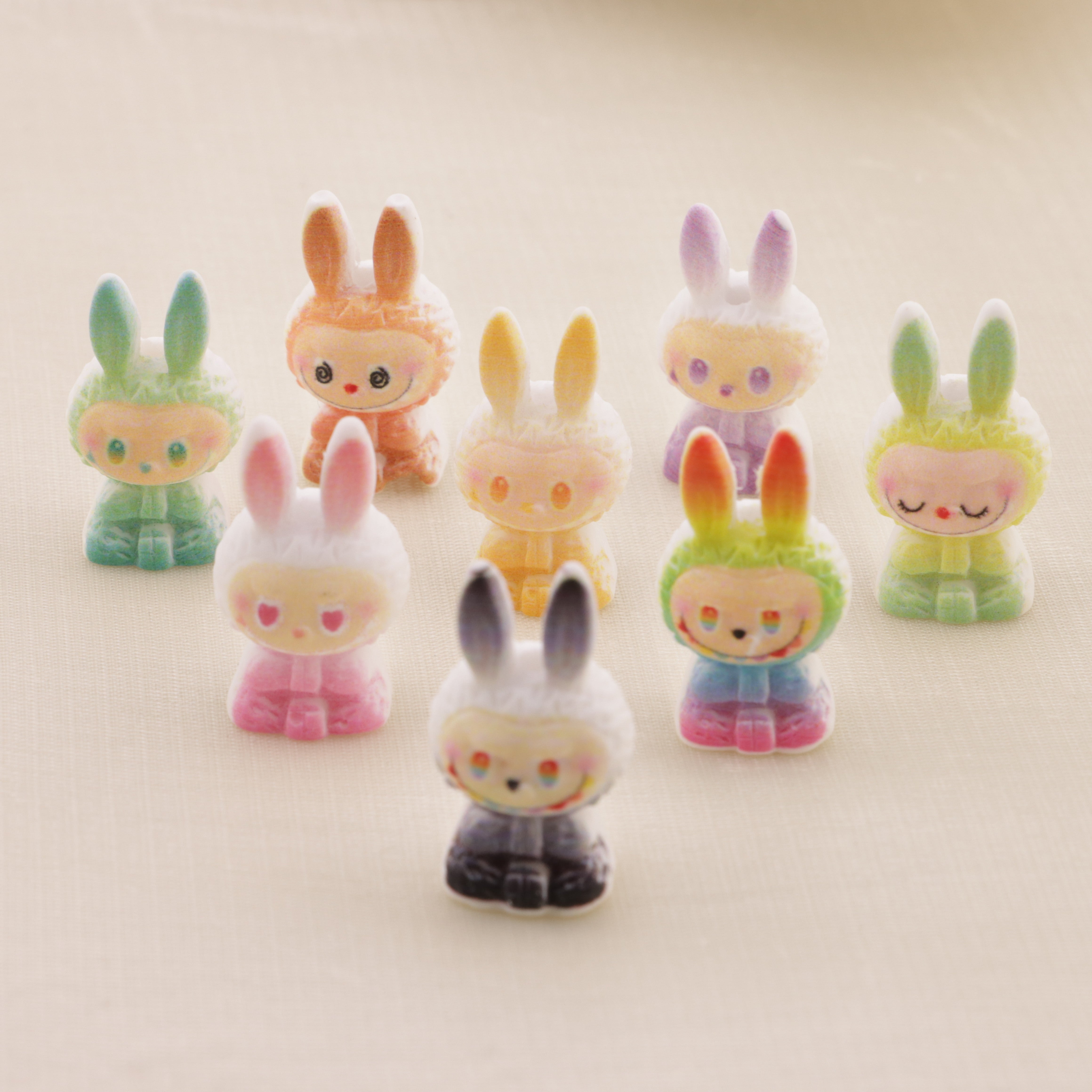 FS6463- Approximately 25×14mm Labubu Resin Beads Zoe's DIY Shop