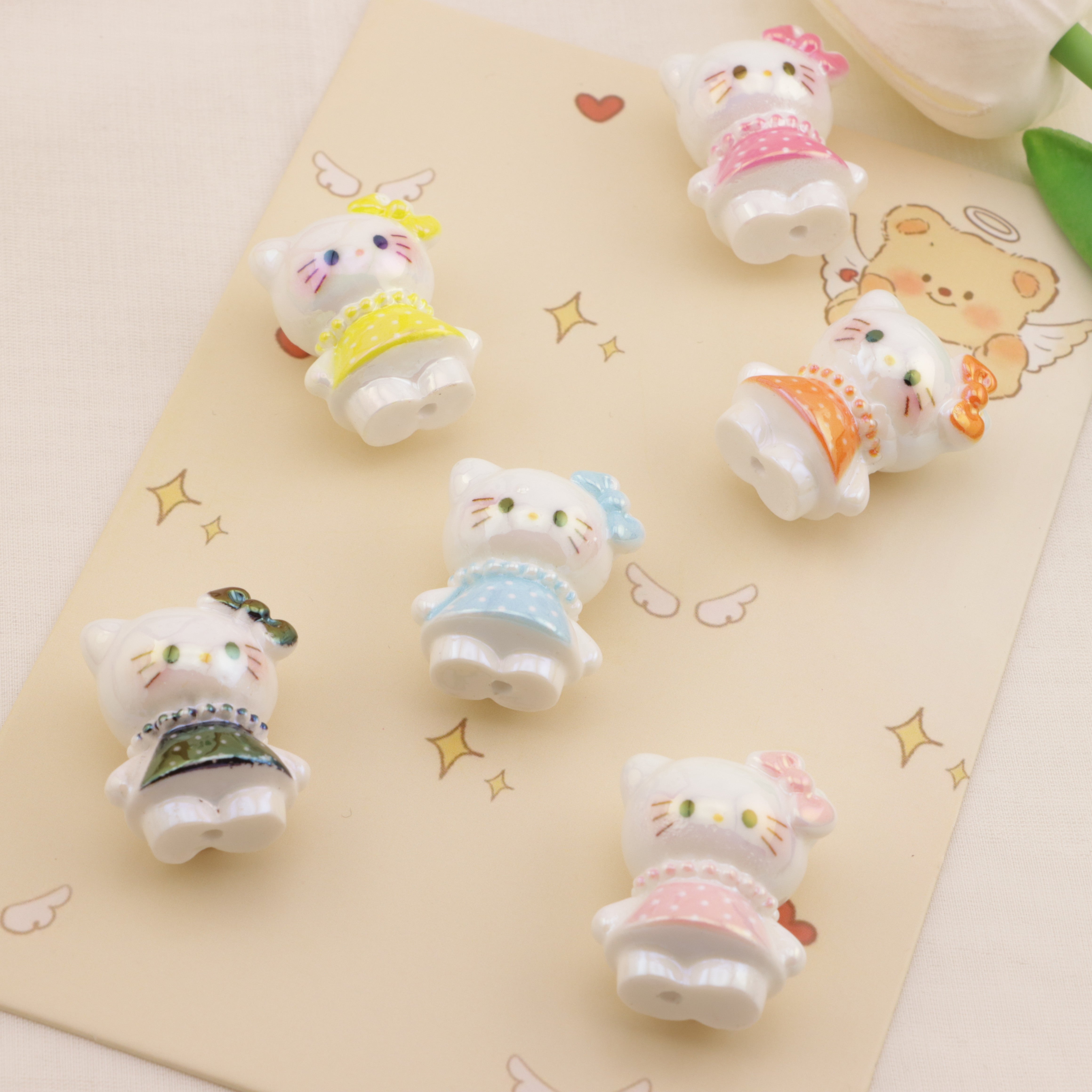 FS6465- Approximately 28×20mm 3D HK Resin Beads Zoe's DIY Shop