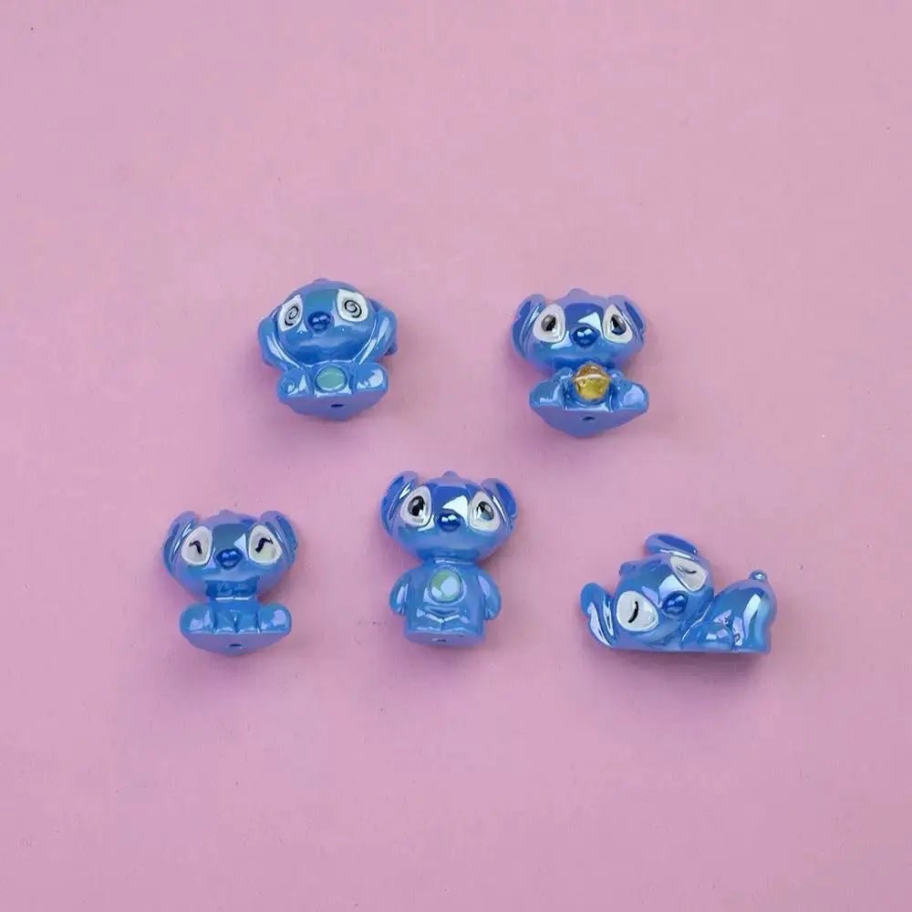 FS6466-2*20MM 3D Stitch Resin Beads -Zoe DIY Wholesale