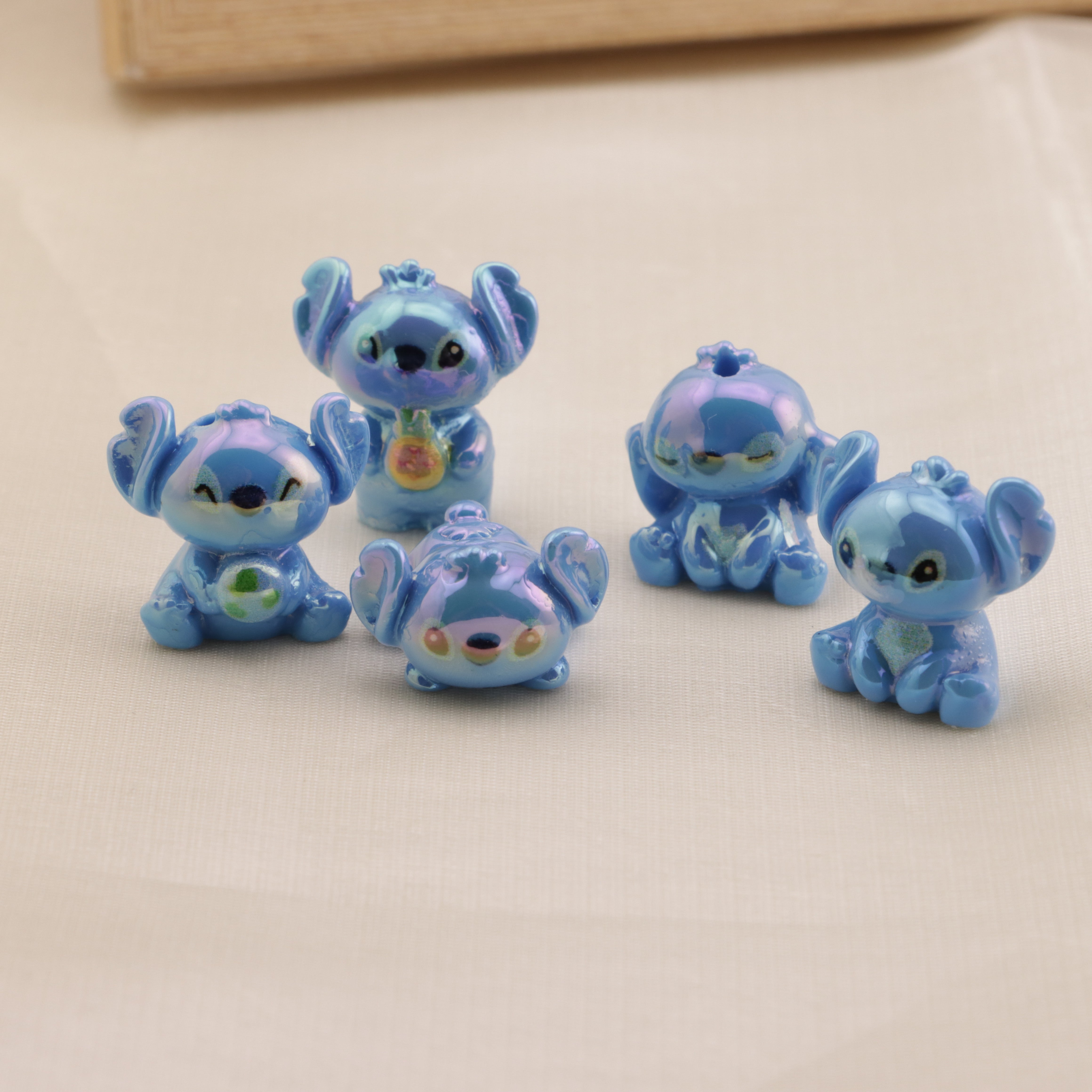 FS6466- Approximately 22×20mm 3D  Stitch Resin Beads Zoe's DIY Shop