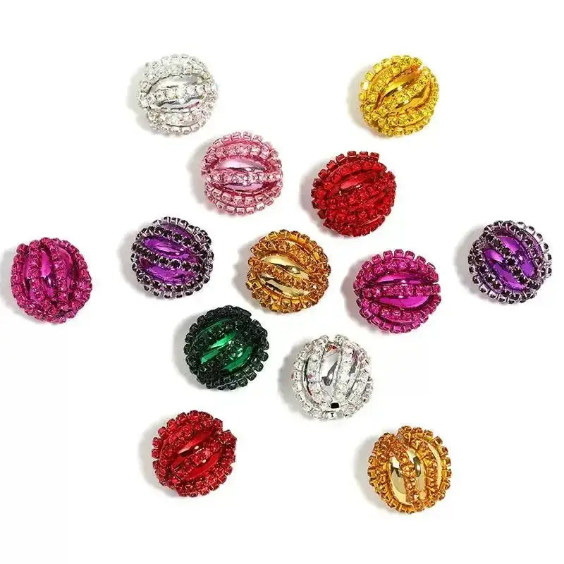 FS6558-About 18MM Fancy Pumpkin Beads For Beadable Pen Keychain Jewelry Making -Zoe DIY Wholesale