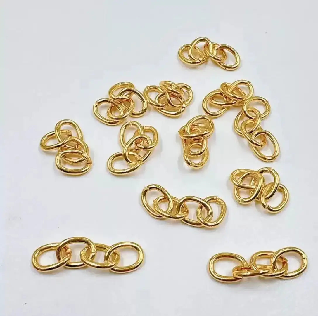 FS6752-6.5×28mm 4 Section Chain -Zoe DIY Wholesale