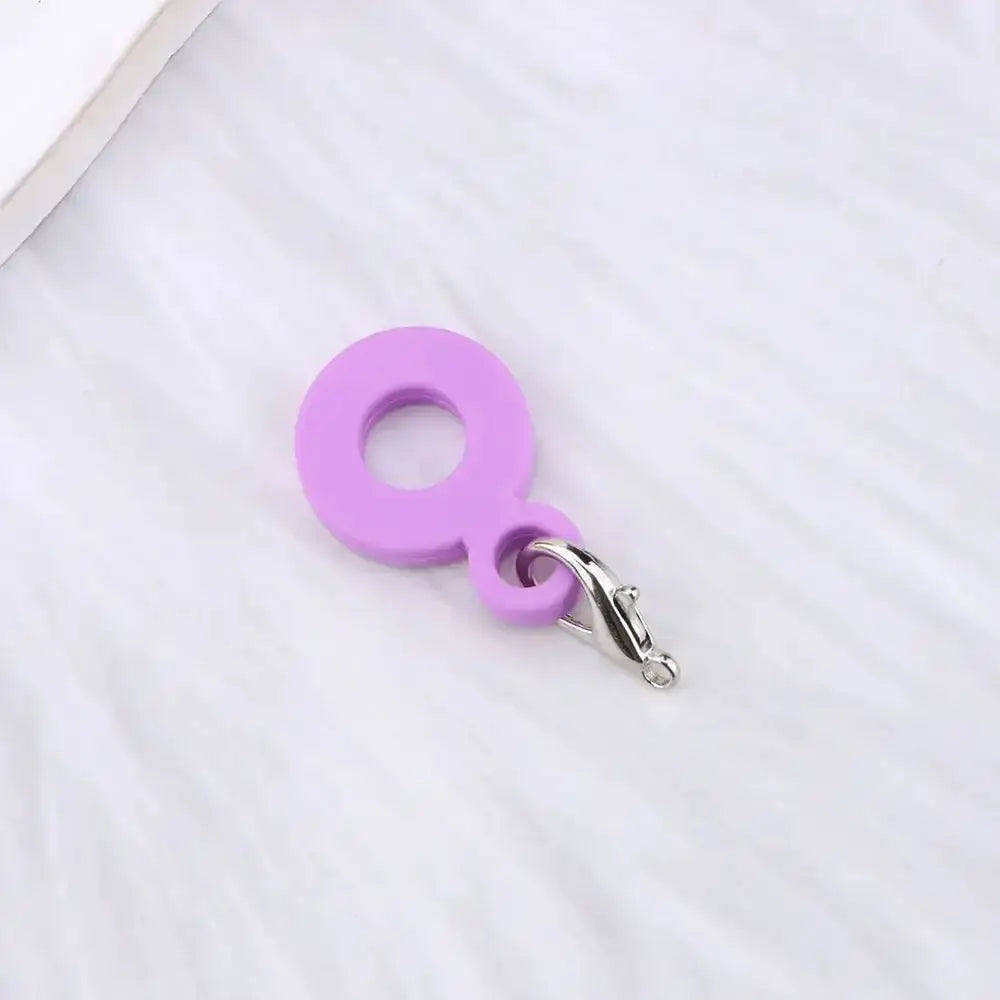 FS6941-Silicone Straw Charms -Zoe DIY Wholesale