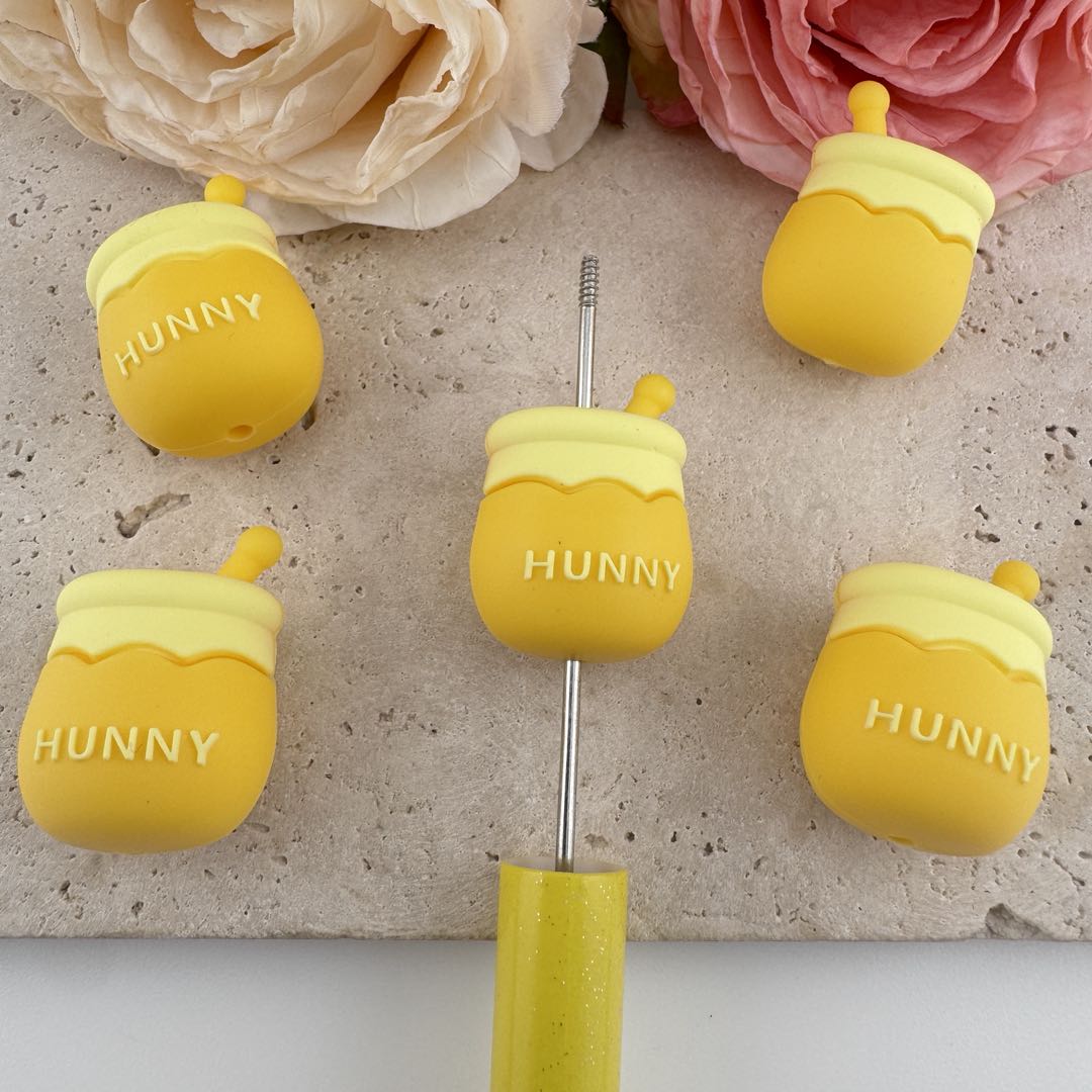 FS19653-About 21*30mm Honey Pot Silicone Focal Beads