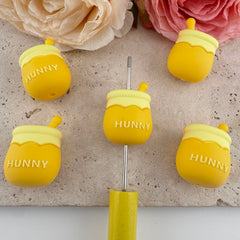 FS19653-About 21*30mm Honey Pot Silicone Focal Beads