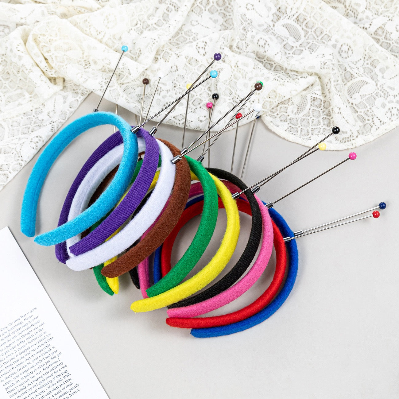 FS1637- 1 Piece Beadable Hairband