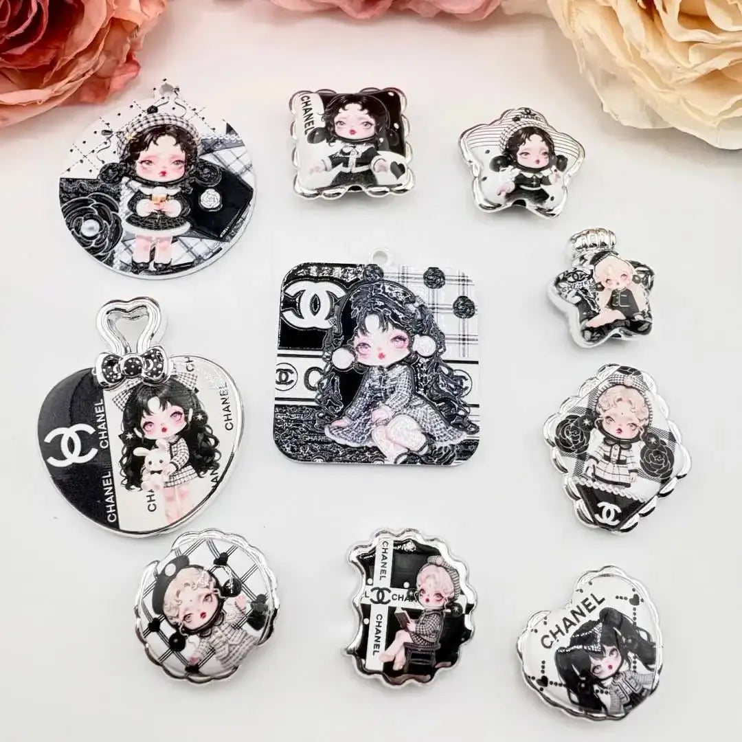 PP10915-Mixed SP Acrylic Beads -Zoe DIY Wholesale