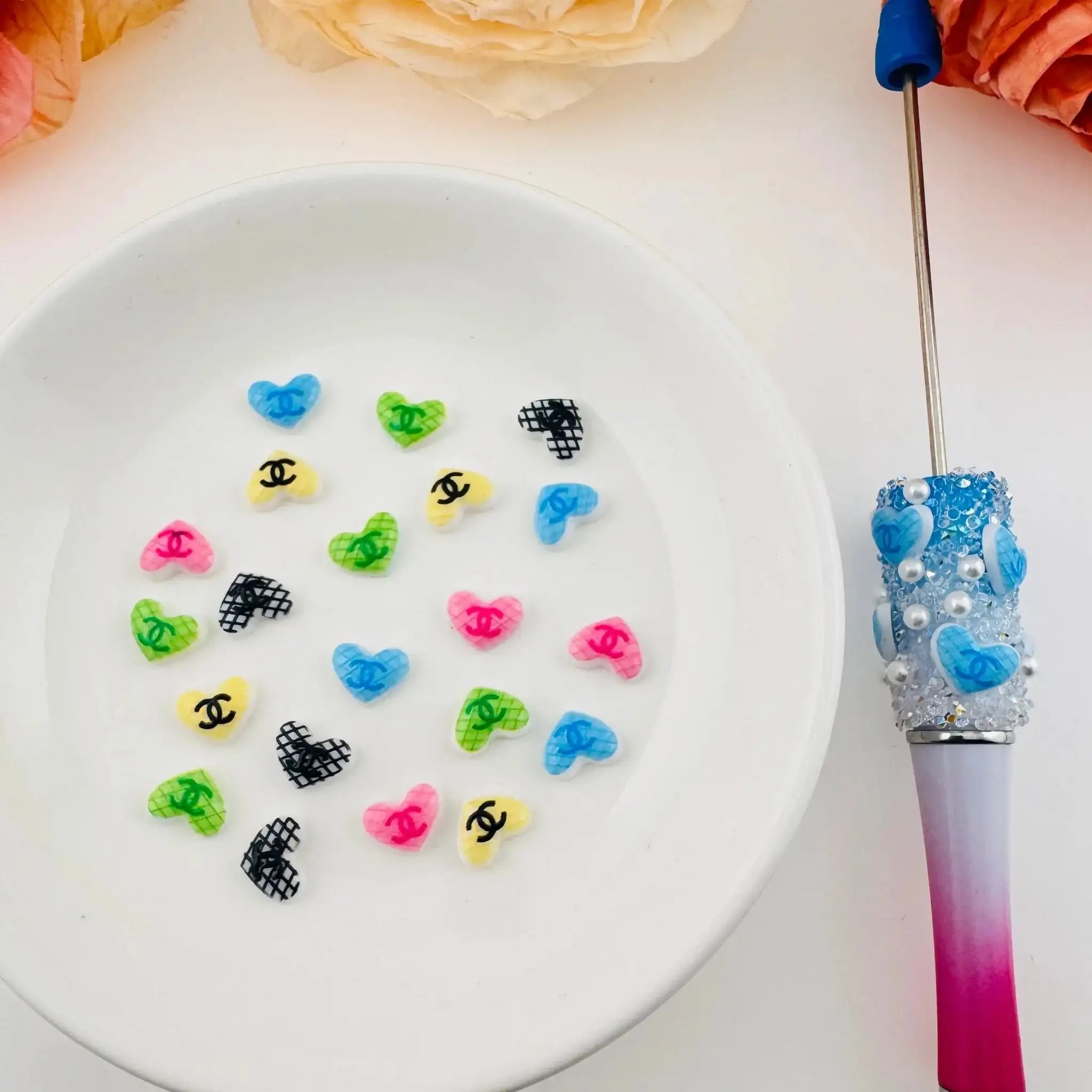 PP18279-About 7×9mm Nail Charms As Pictures Showed -Zoe DIY Wholesale