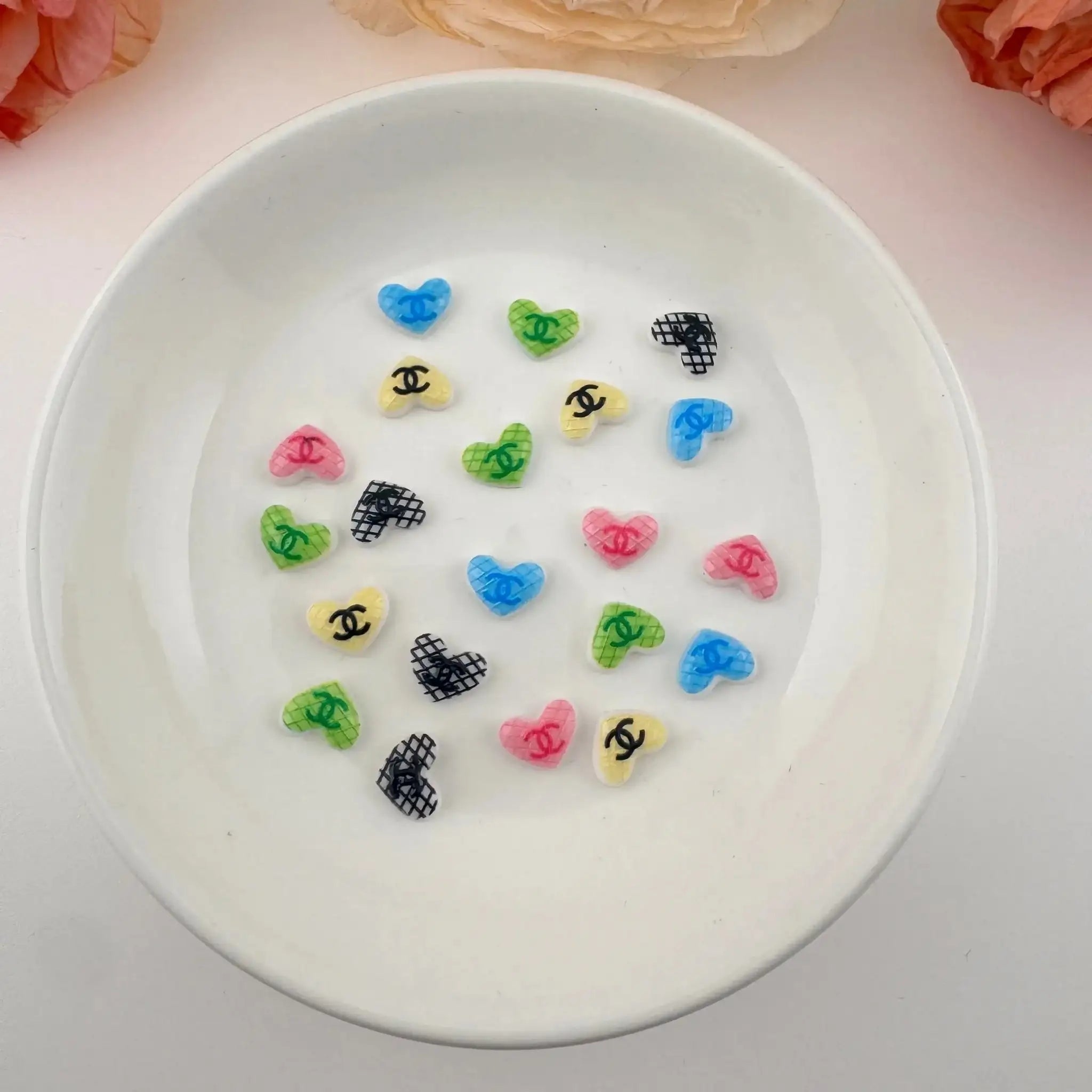 PP18279-About 7×9mm Nail Charms As Pictures Showed -Zoe DIY Wholesale