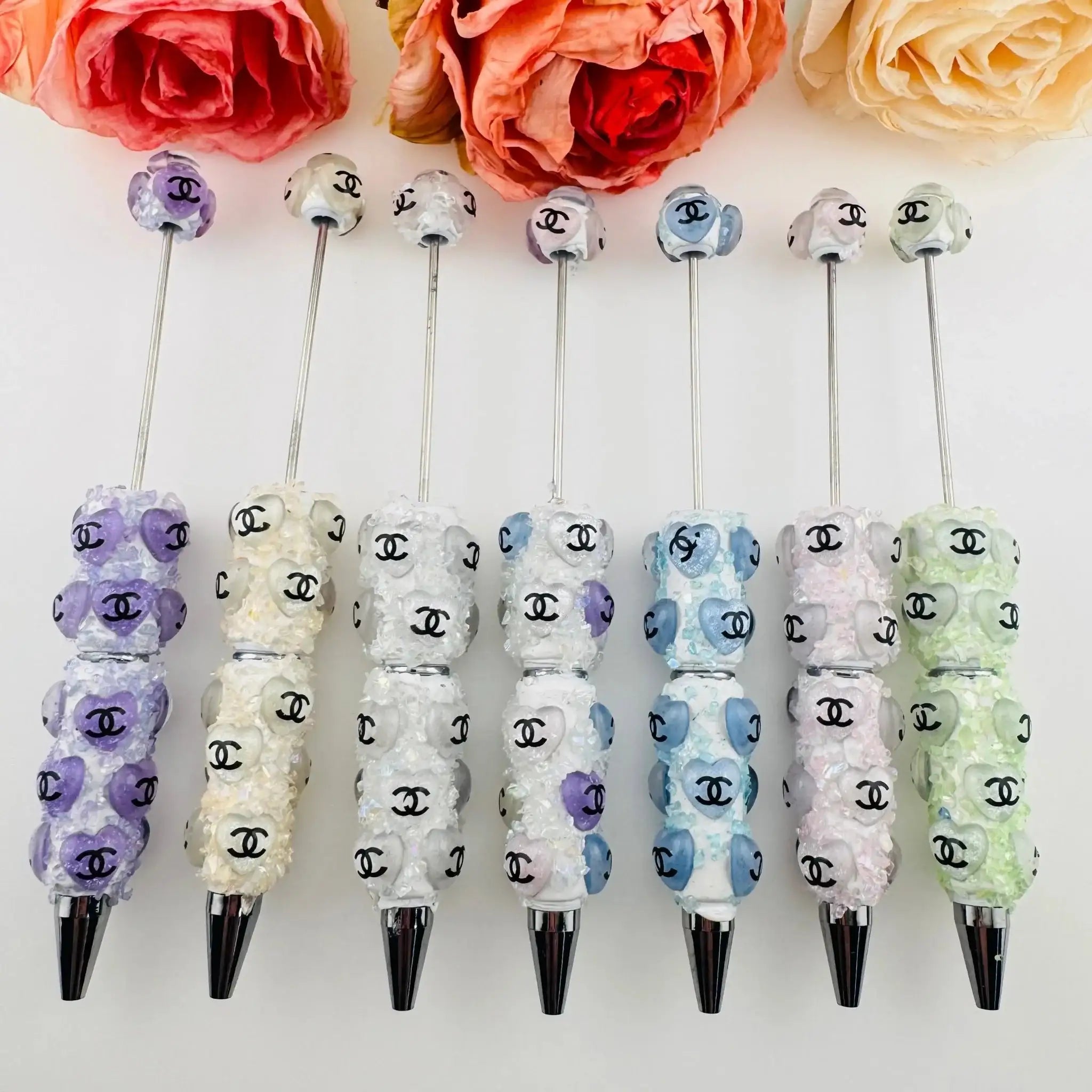 PP18772-Clay Beadable Pen As Picture Shows -Zoe DIY Wholesale