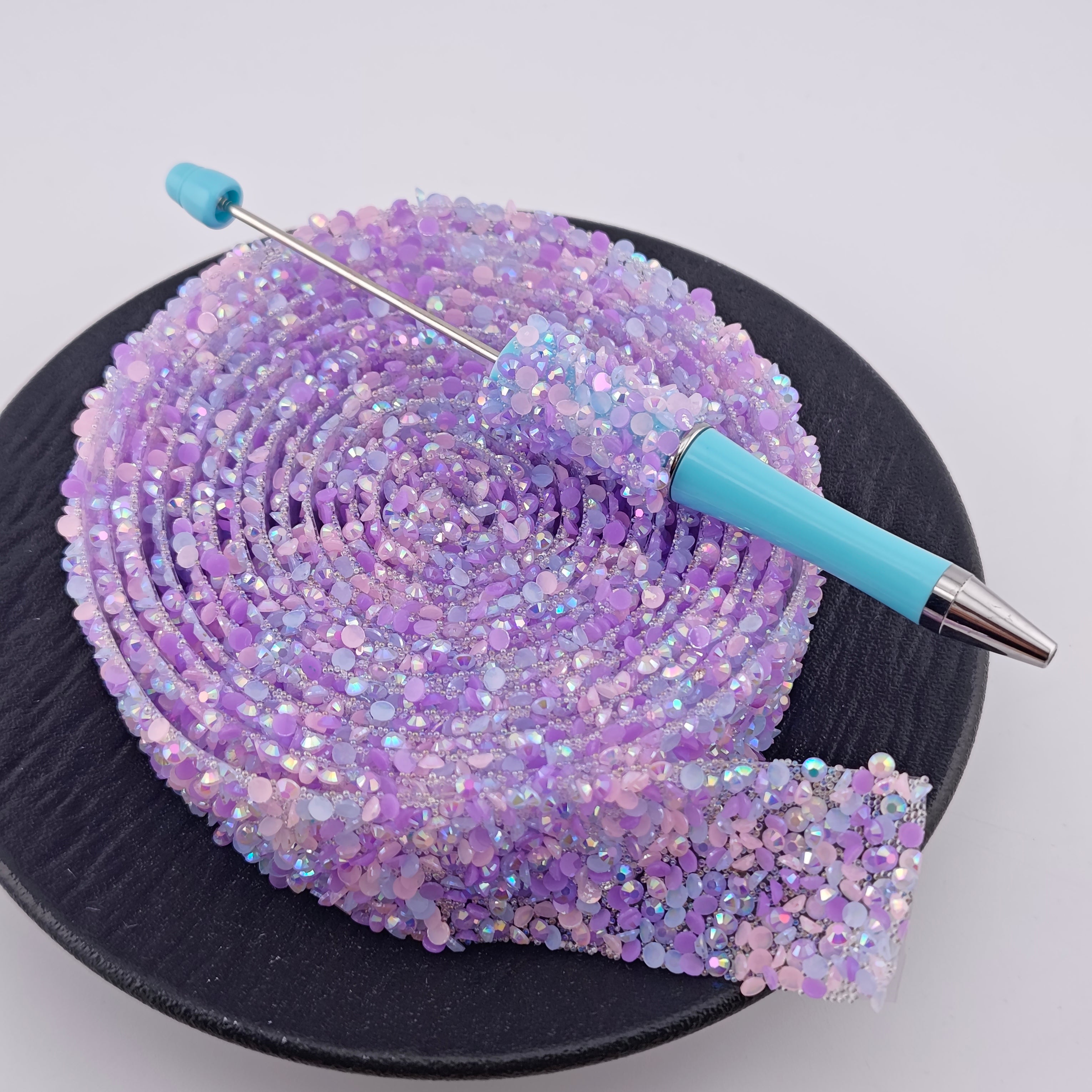 FS0986- 27MM Width Rhinestones Diamonds Pen Wraps 2.7CM