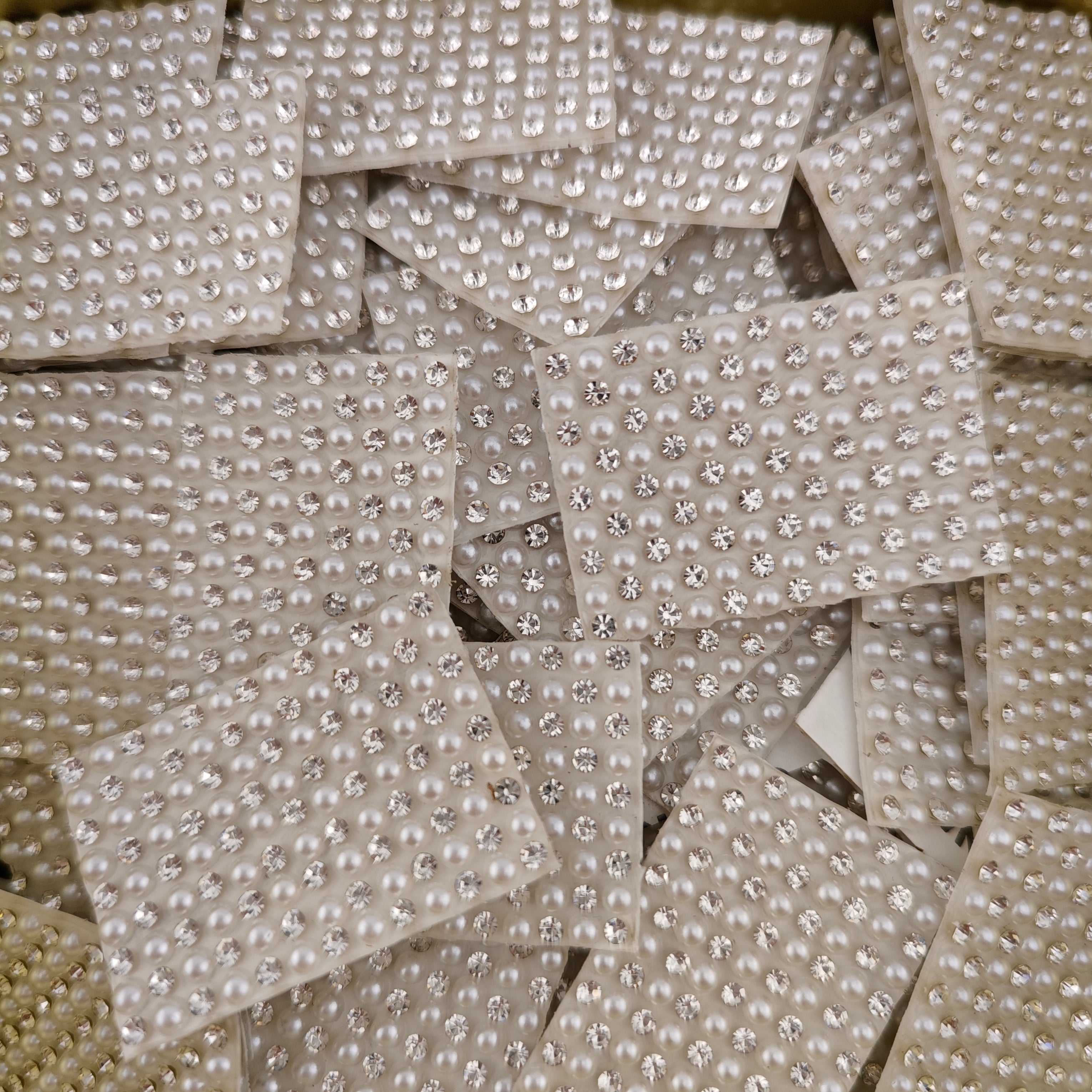 50 Pieces Diamonds and Pearl Wraps with self-adhesive sticker Fit For My Shop Pens