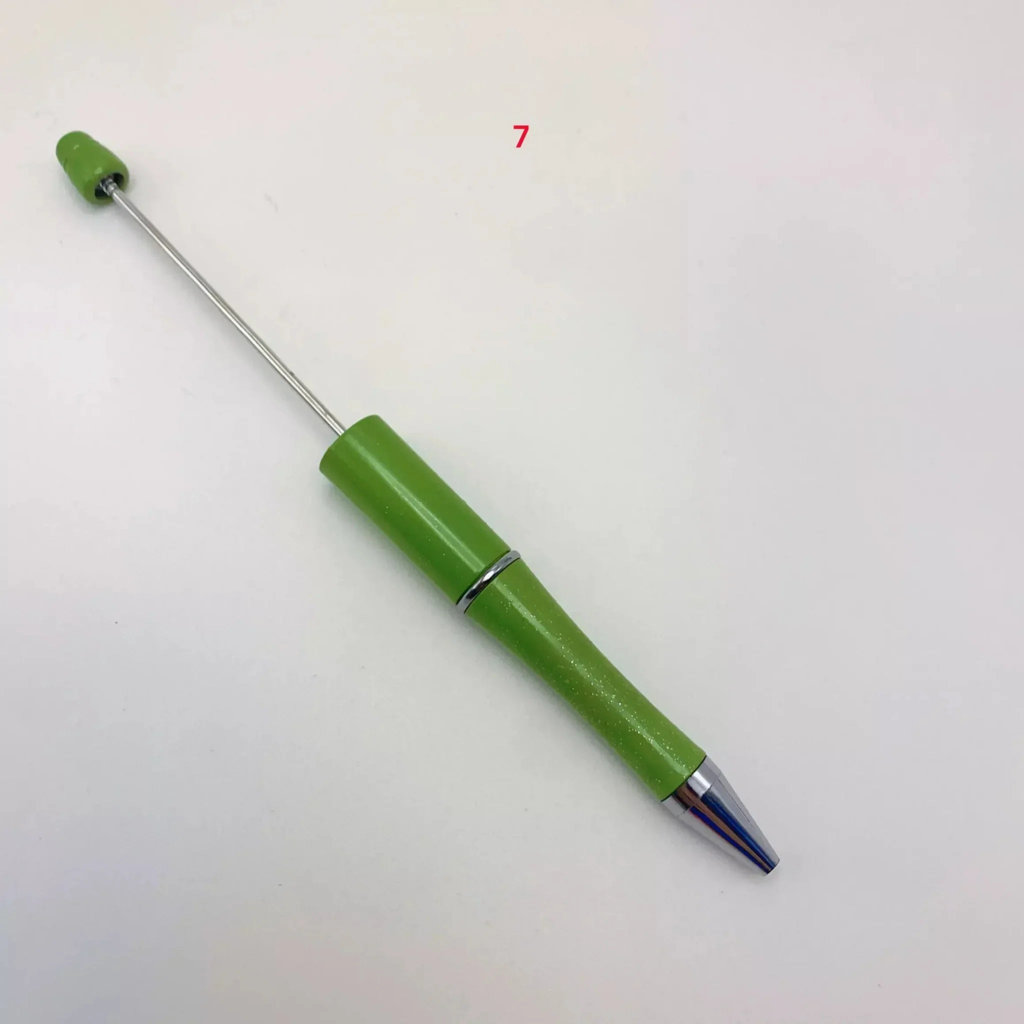 FS2342- Solid Color Plastic beadable Pens -PensZoe DIY Wholesale